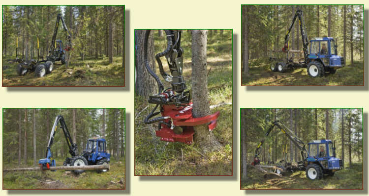 Forest Technology Centre forestry machinery  harvesting machine Poland