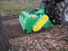 Forest Technology Centre forestry machinery  harvesting machine to soil preparation Poland